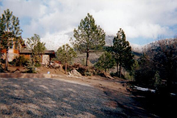 Bonita Vista Ranch, in Mountain Center, under construction. Circa 2004....
